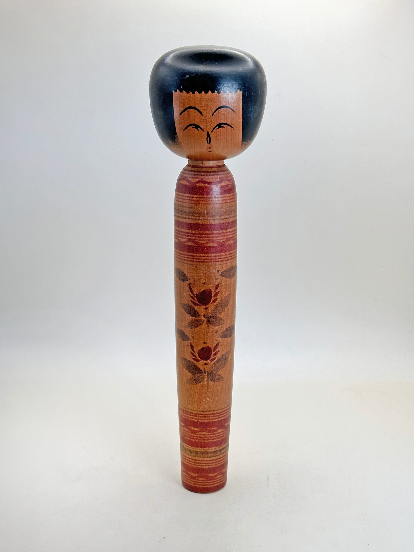 K25096 - Traditional Yamagata Kokeshi by Hayasaka Denkichi 早坂伝吉