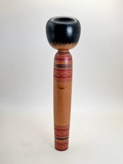 K25096 - Traditional Yamagata Kokeshi by Hayasaka Denkichi 早坂伝吉
