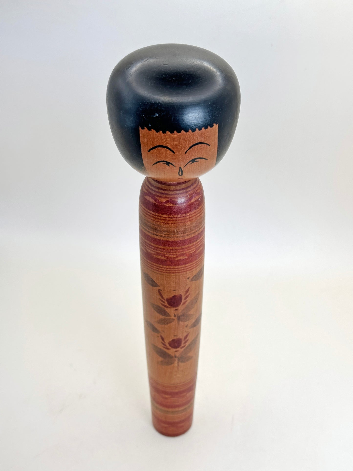 K25096 - Traditional Yamagata Kokeshi by Hayasaka Denkichi 早坂伝吉