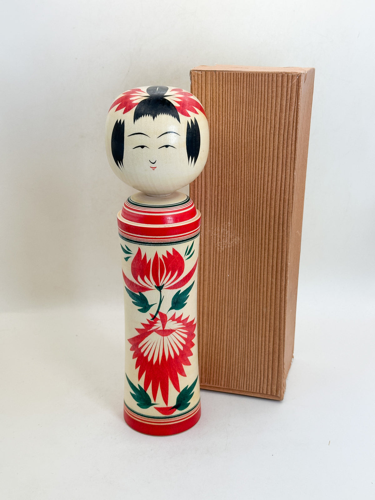 K25228 - Naruko kokeshi by Yoshihiro Sato 佐藤賀宏