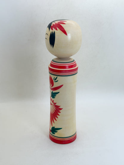 K25228 - Naruko kokeshi by Yoshihiro Sato 佐藤賀宏