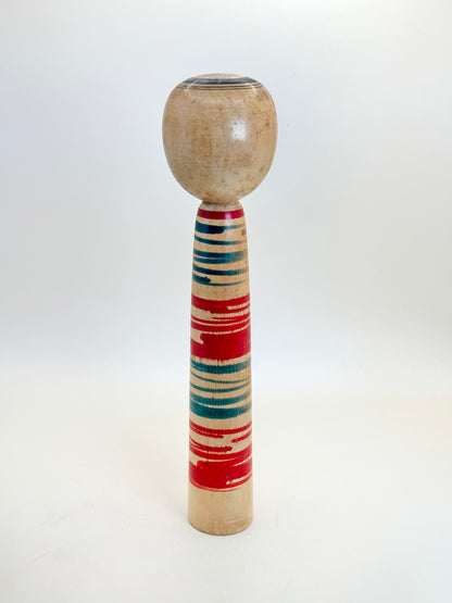 K25097 - Tsuchiyu Kokeshi by Kazuo Watanabe 渡邊和夫