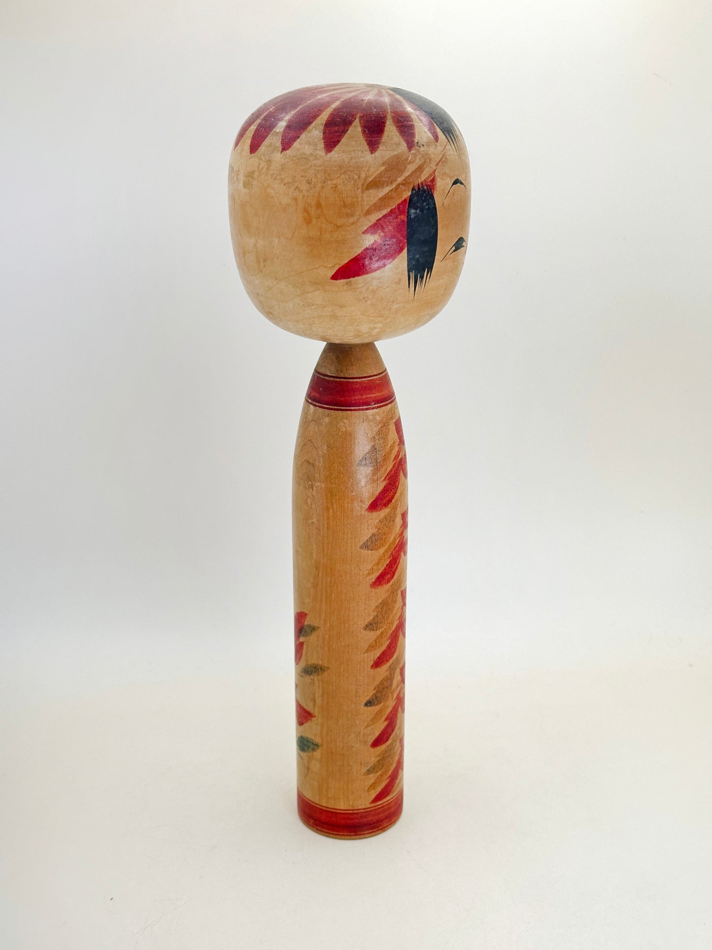 K25165 - Togatta kokeshi by Hironori Sato 佐藤博典