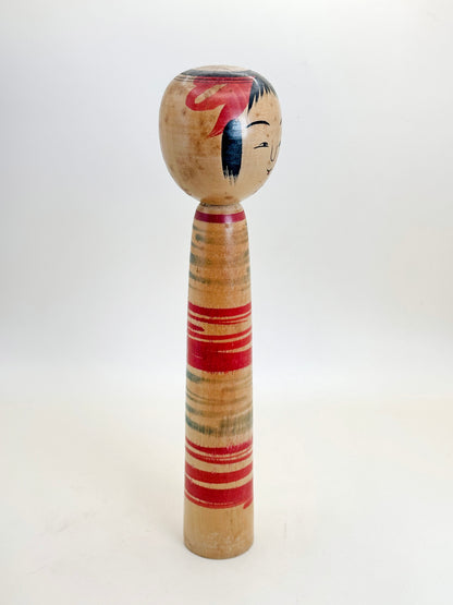 K25097 - Tsuchiyu Kokeshi by Kazuo Watanabe 渡邊和夫