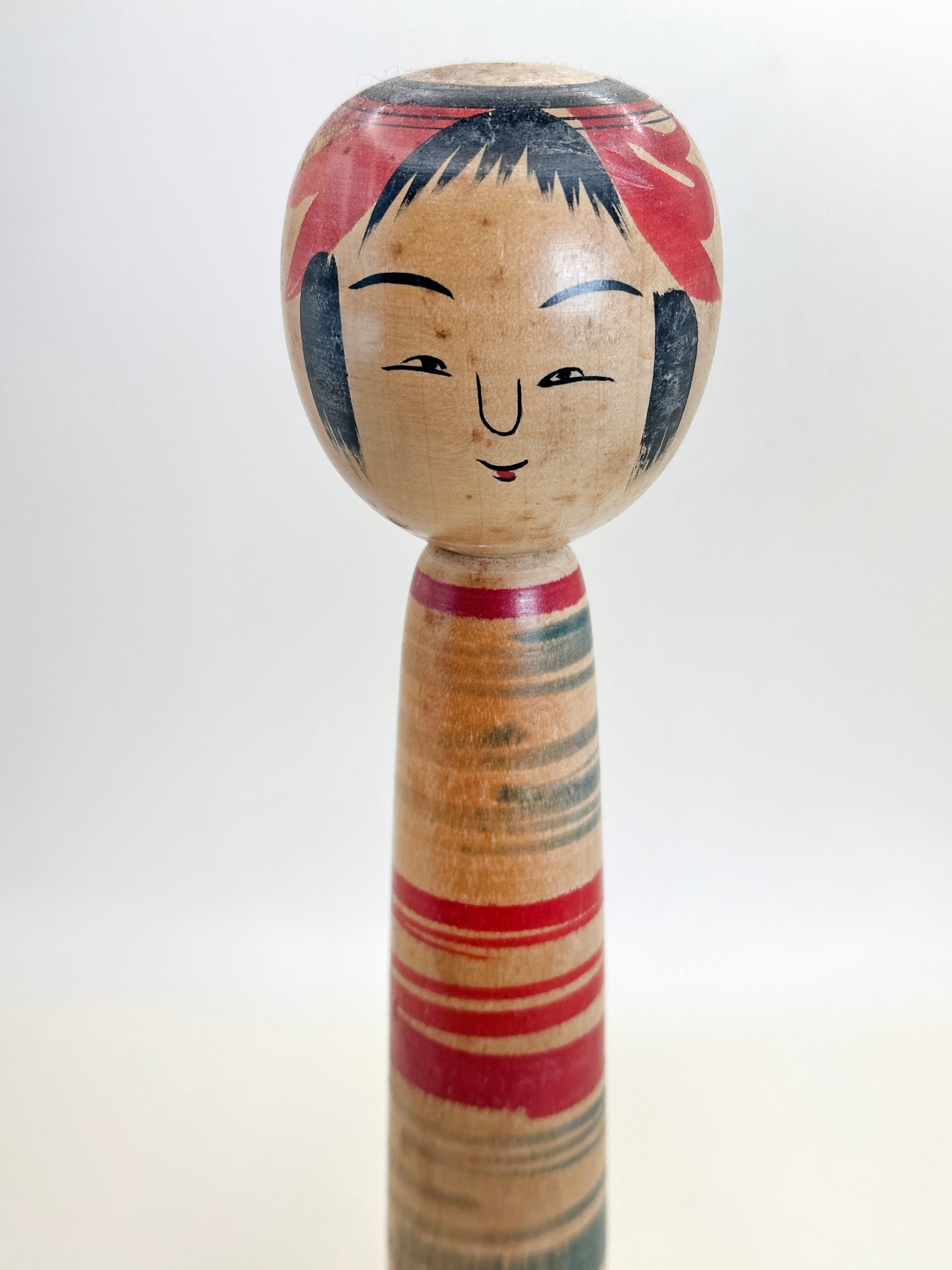 K25097 - Tsuchiyu Kokeshi by Kazuo Watanabe 渡邊和夫