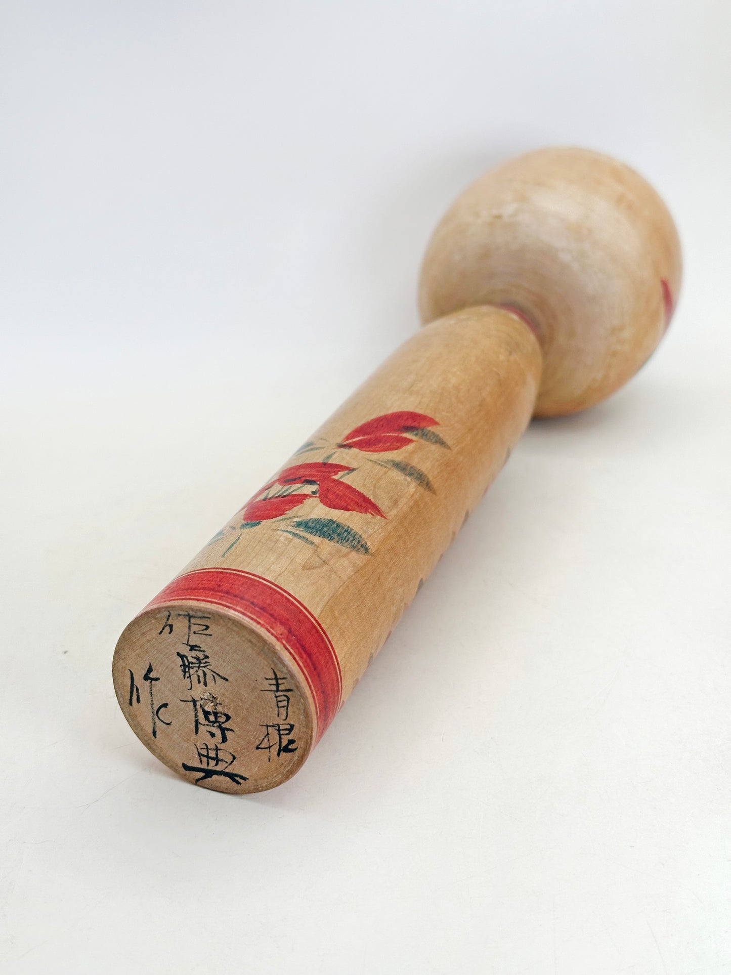 K25165 - Togatta kokeshi by Hironori Sato 佐藤博典