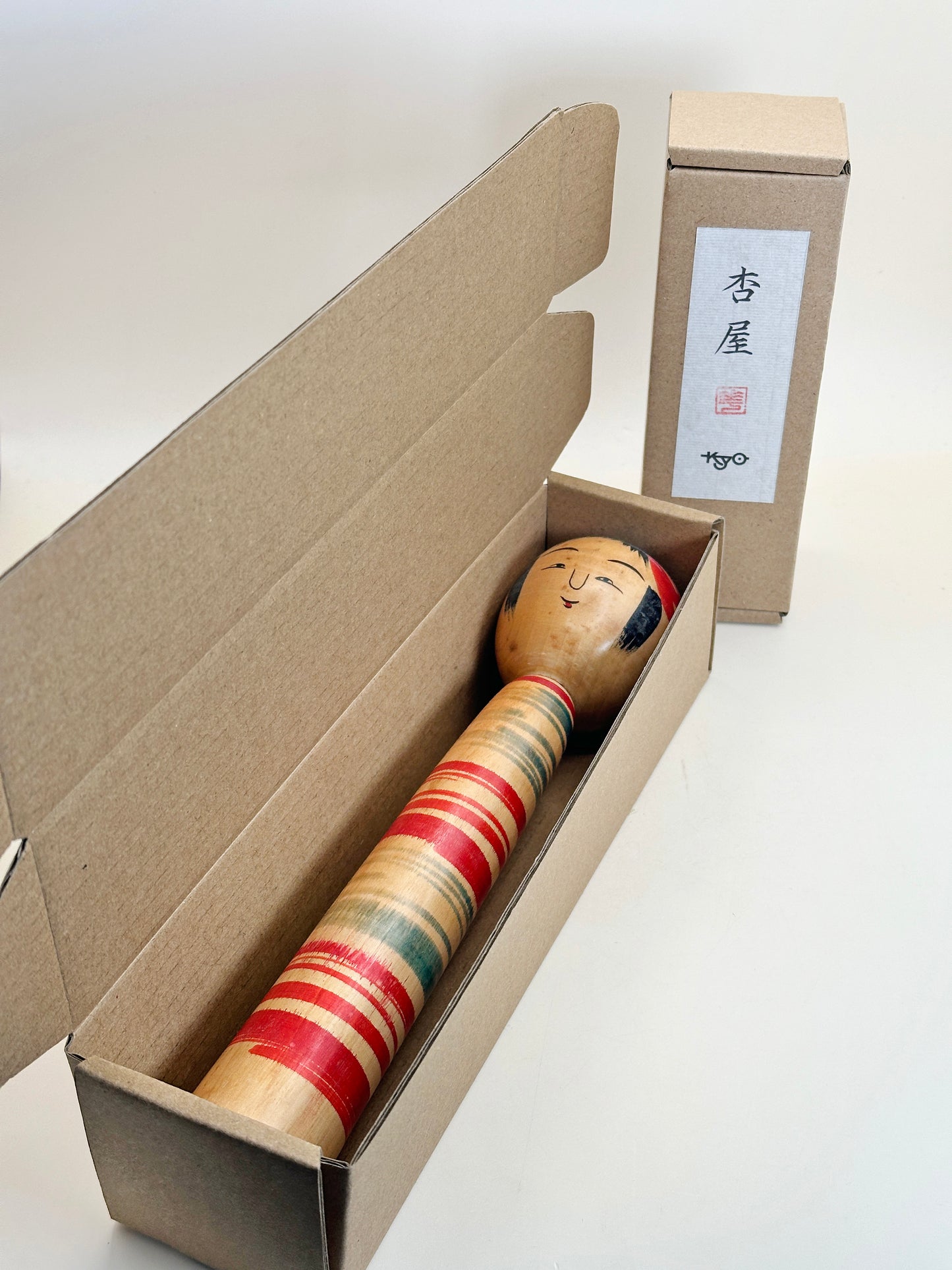 K25097 - Tsuchiyu Kokeshi by Kazuo Watanabe 渡邊和夫