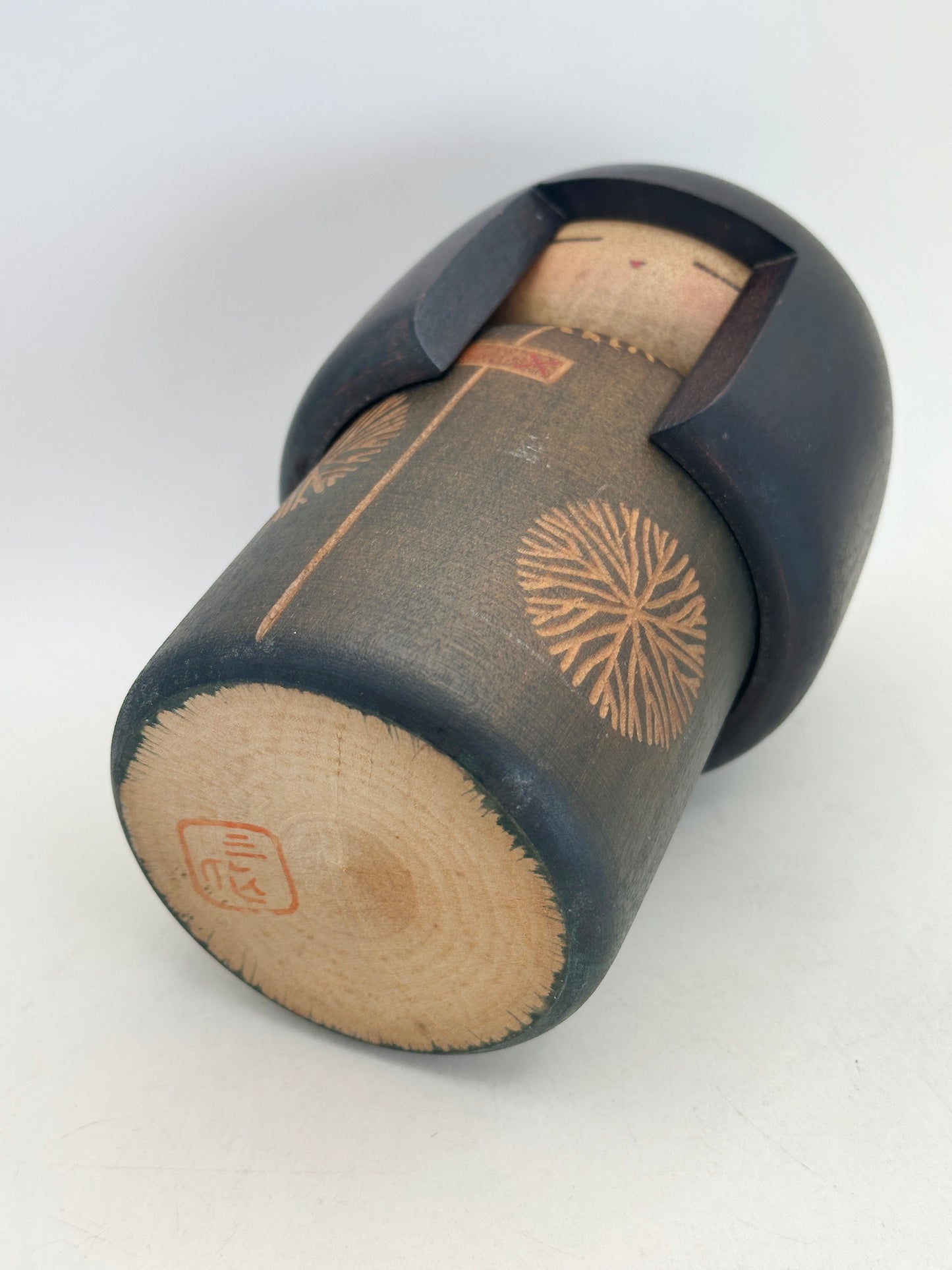 K15151 - RARE Sōsaku Kokeshi by Sansaku Sekiguchi 関口三作