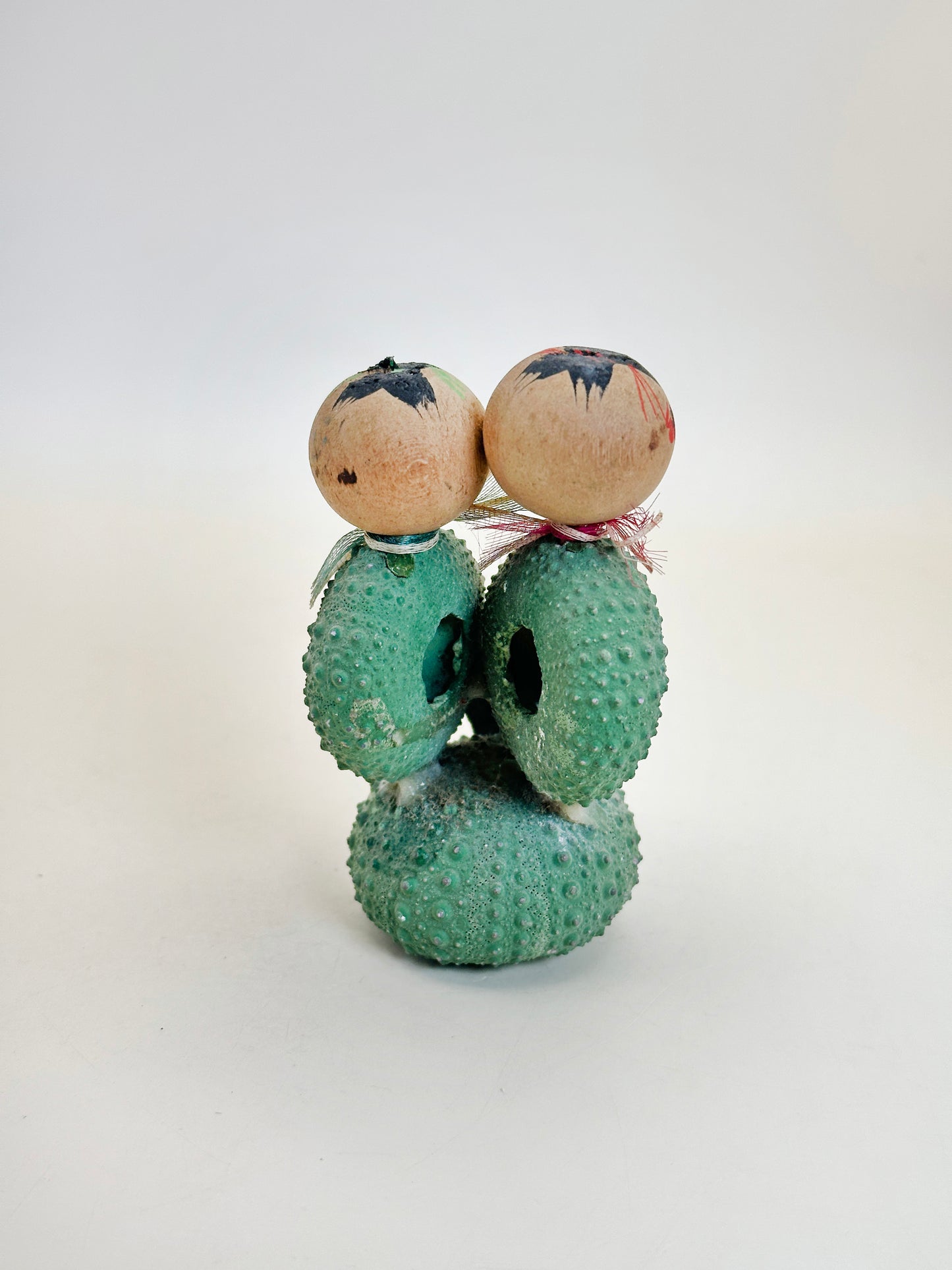 K10168 - RARE omiyage Cactus Kokeshi de Miyagi 宮城