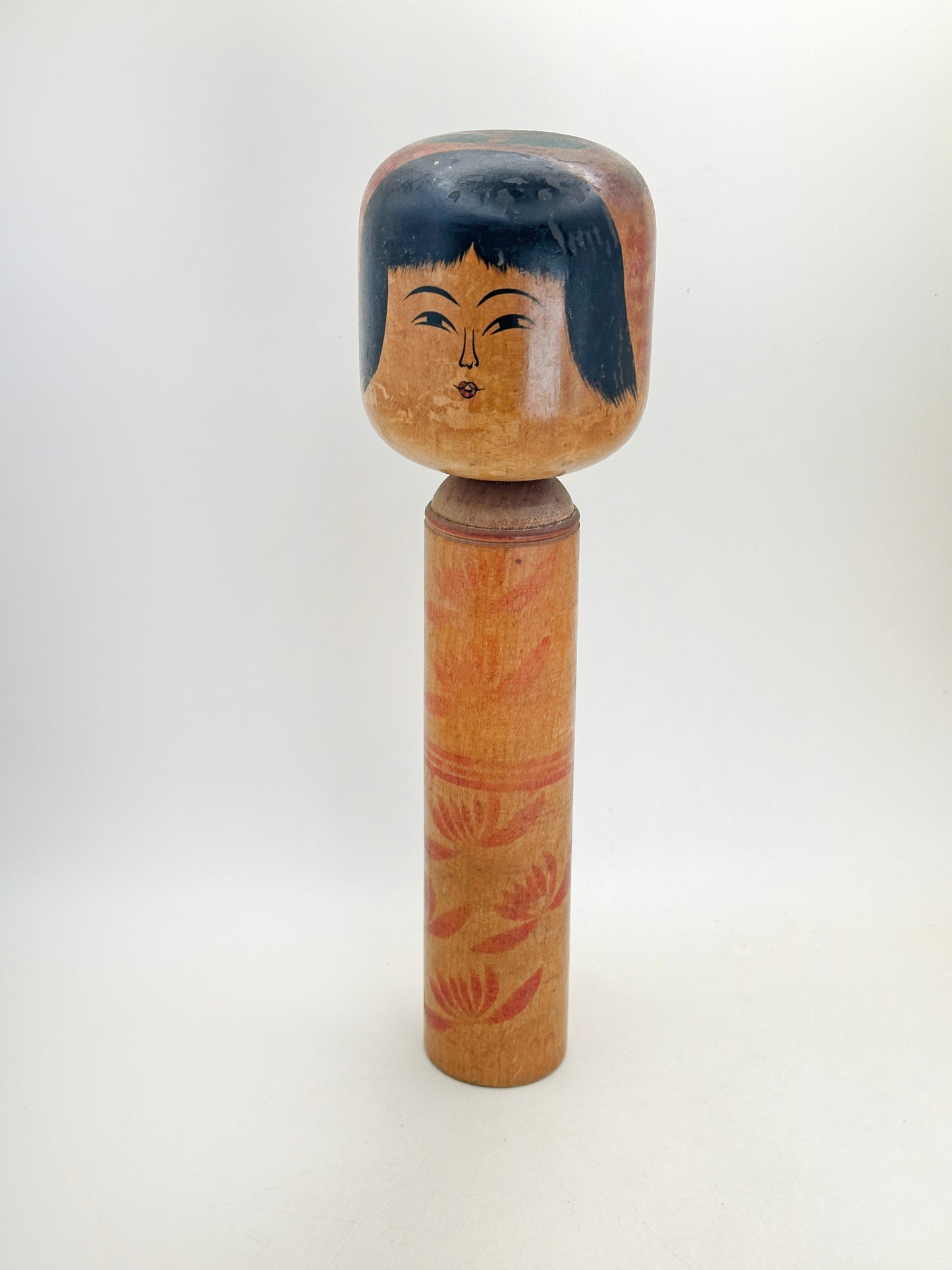 K25164 - Hijiori Kokeshi by Minosuke Sato 佐藤巳之助