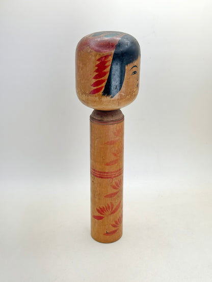 K25164 - Hijiori Kokeshi by Minosuke Sato 佐藤巳之助