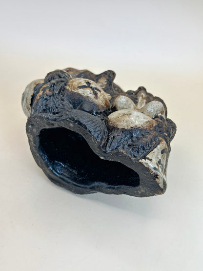 FT291 - Vintage Shigaraki-yaki tanuki 信楽焼狸像