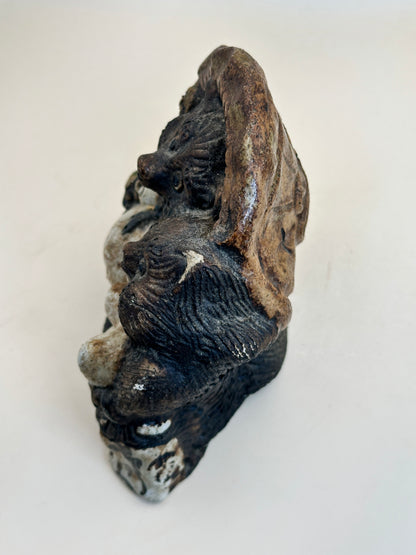 FT291 - Vintage Shigaraki-yaki tanuki 信楽焼狸像