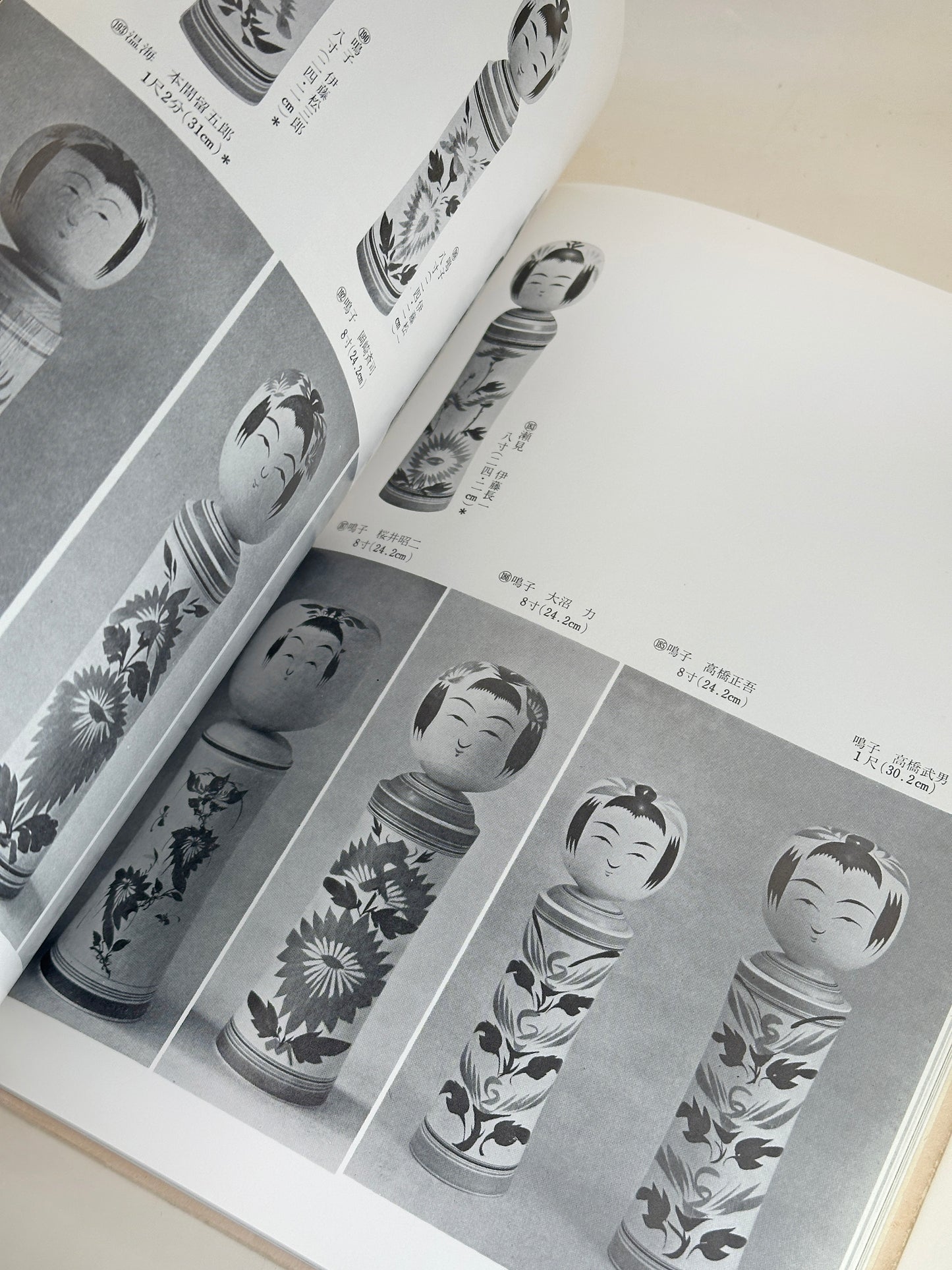 BK07 - Livre vintage Japonais - Kokeshi Encyclopedia こけし事典