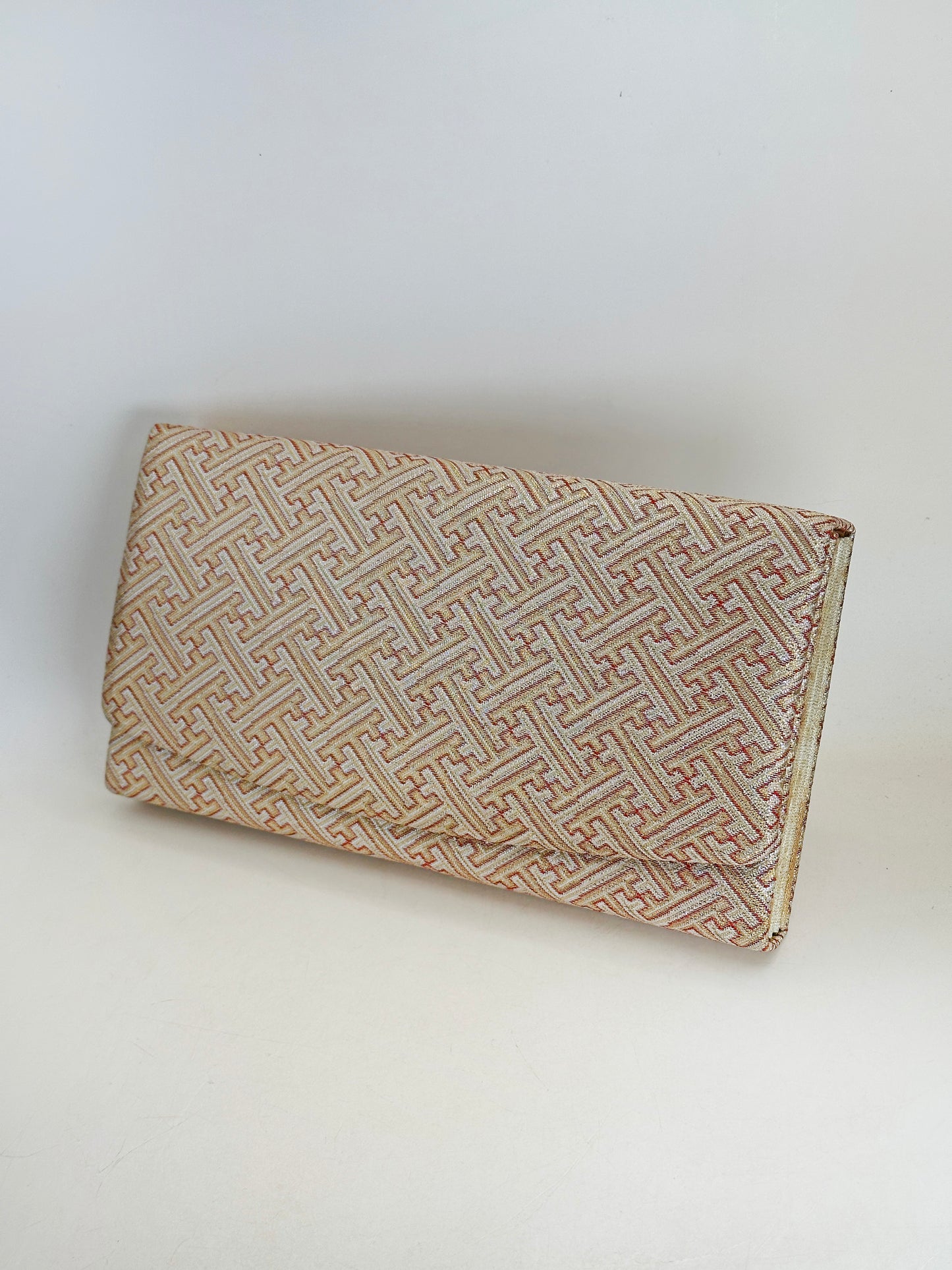 FA21 - Vintage Japan Clutch Bag Nishijin-ori 西陣織