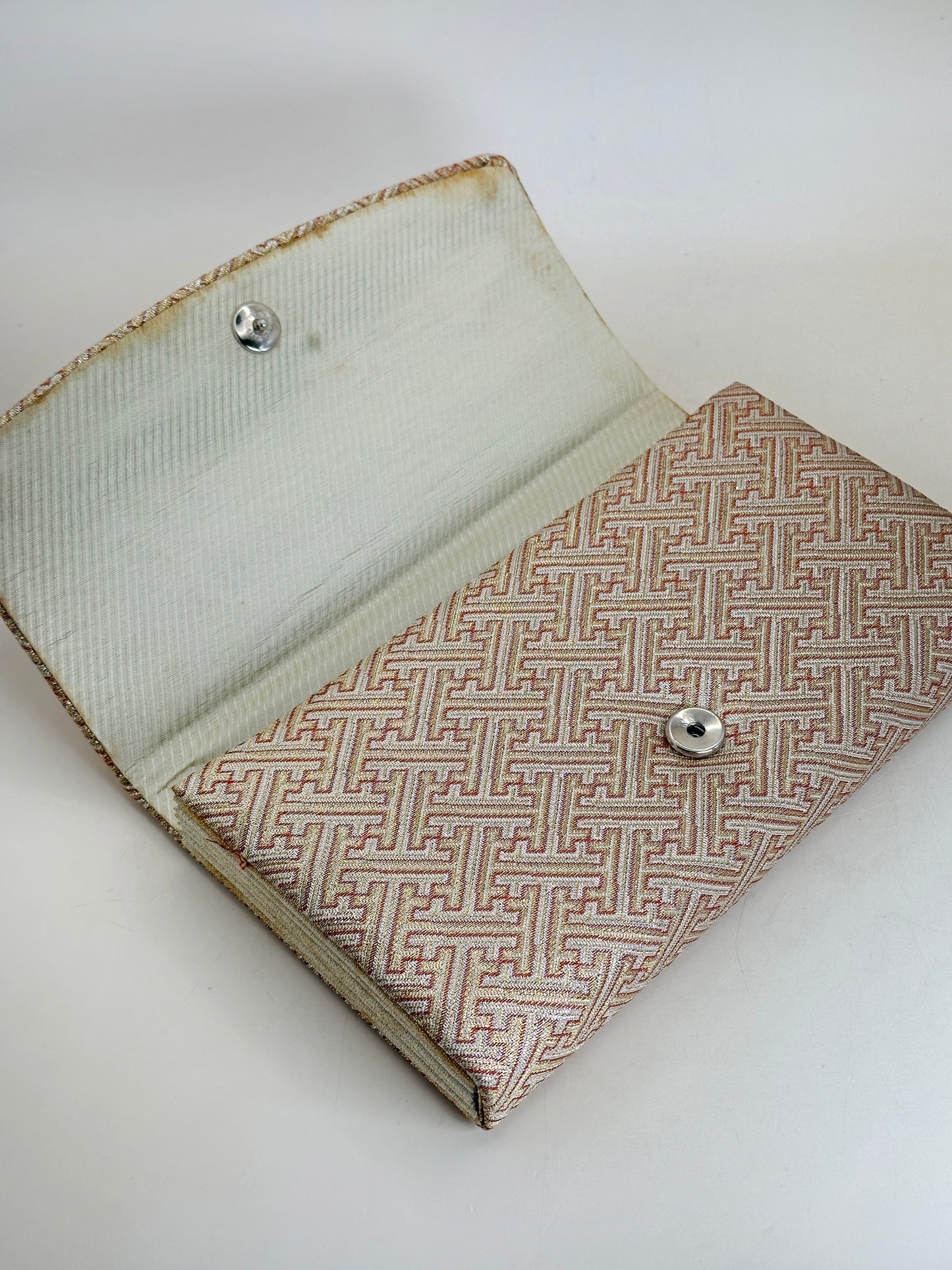 FA21 - Vintage Japan Clutch Bag Nishijin-ori 西陣織