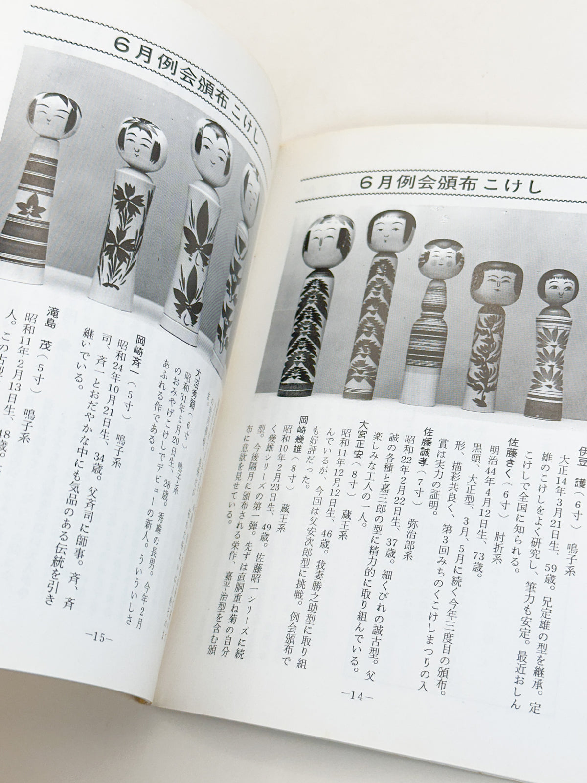 KT23 - Kokeshi Techō No. 282 — September 1984