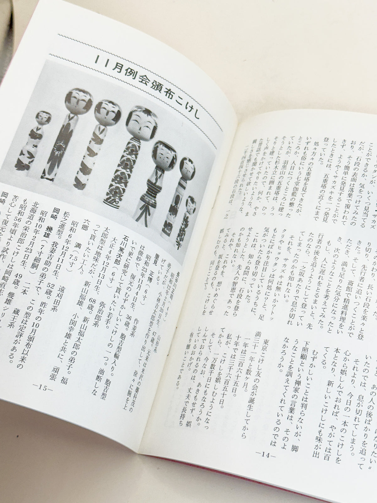 KT28 - Kokeshi Techō No. 286 — January 1985