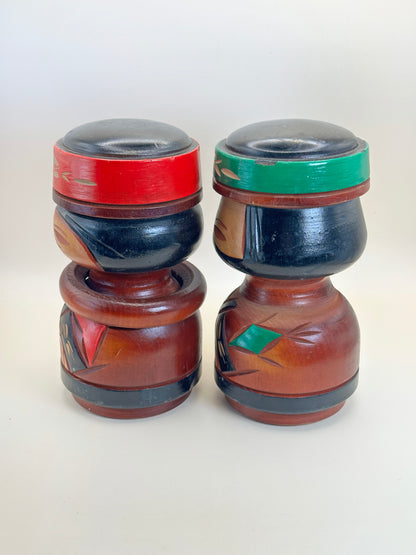 K18127 - Sōsaku Kokeshi de Nipopo Dolls ニポポ人形