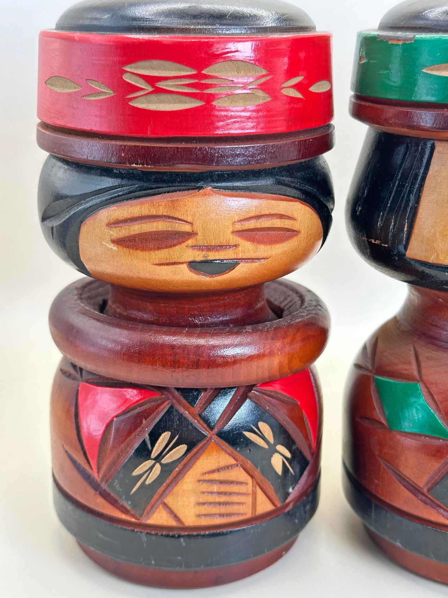 K18127 - Sōsaku Kokeshi de Nipopo Dolls ニポポ人形