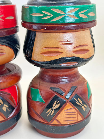 K18127 - Sōsaku Kokeshi de Nipopo Dolls ニポポ人形