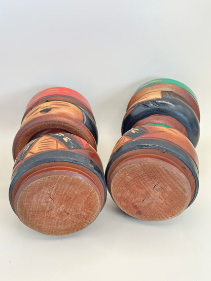 K18127 - Sōsaku Kokeshi de Nipopo Dolls ニポポ人形