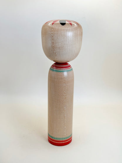 K25098 - Traditional Zao Kokeshi by Hiroshi Mito 水戸寛
