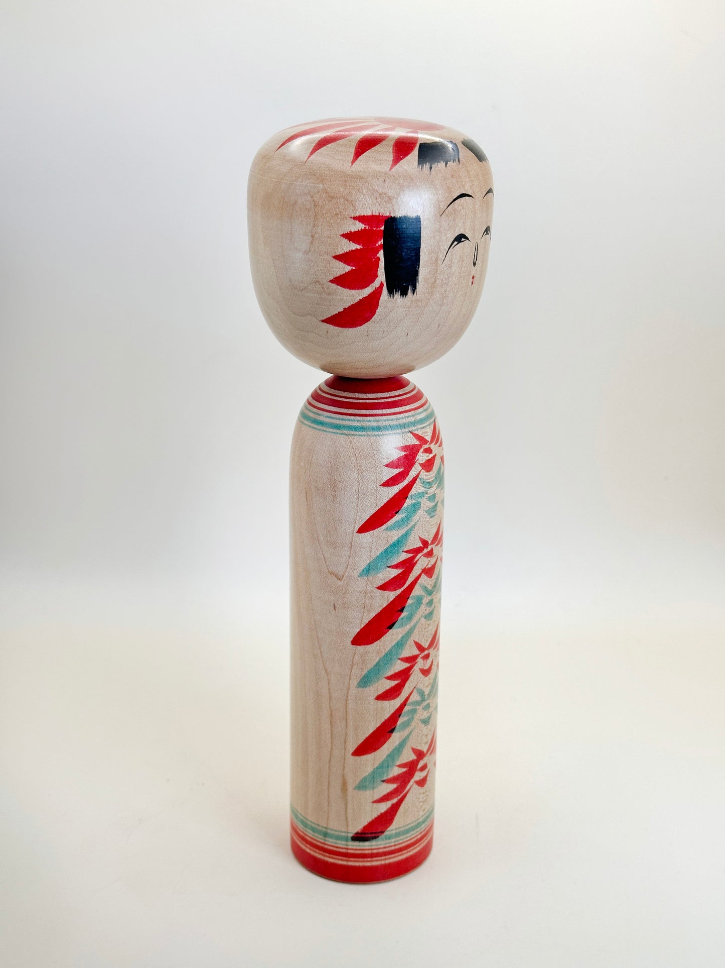 K25098 - Traditional Zao Kokeshi by Hiroshi Mito 水戸寛