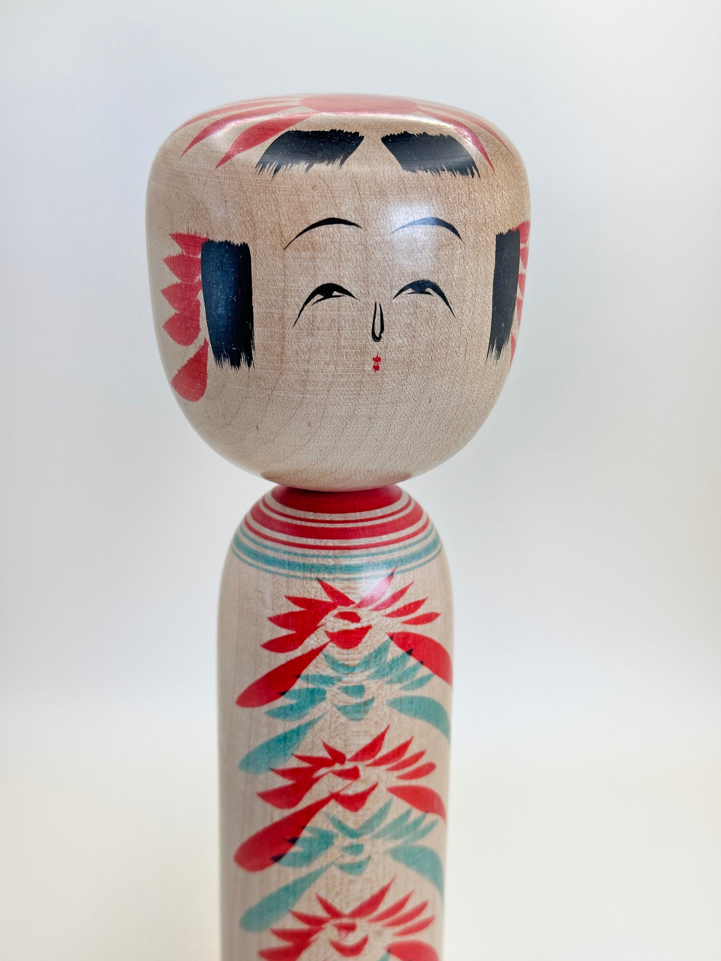 K25098 - Traditional Zao Kokeshi by Hiroshi Mito 水戸寛