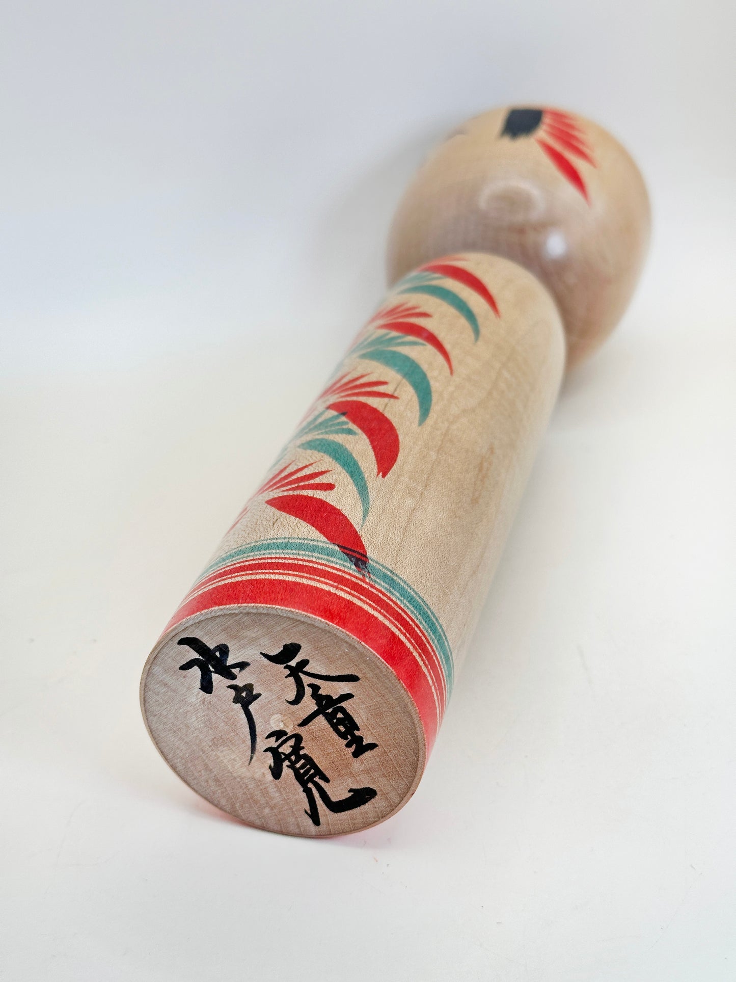 K25098 - Traditional Zao Kokeshi by Hiroshi Mito 水戸寛