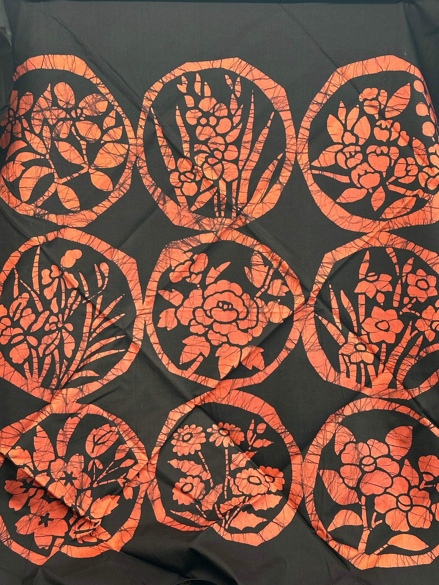 FA28 - Rōketsu-zome Furoshiki Cloth ろうけつ染め