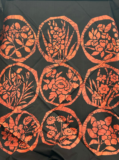 FA28 - Rōketsu-zome Furoshiki Cloth ろうけつ染め