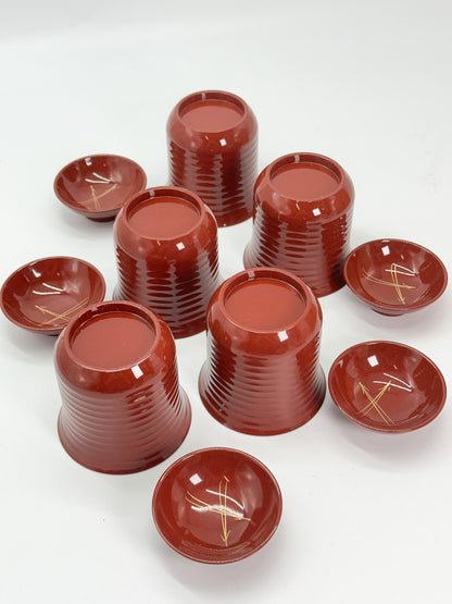 TB420 - Yamanaka lacquerware set 山中漆器