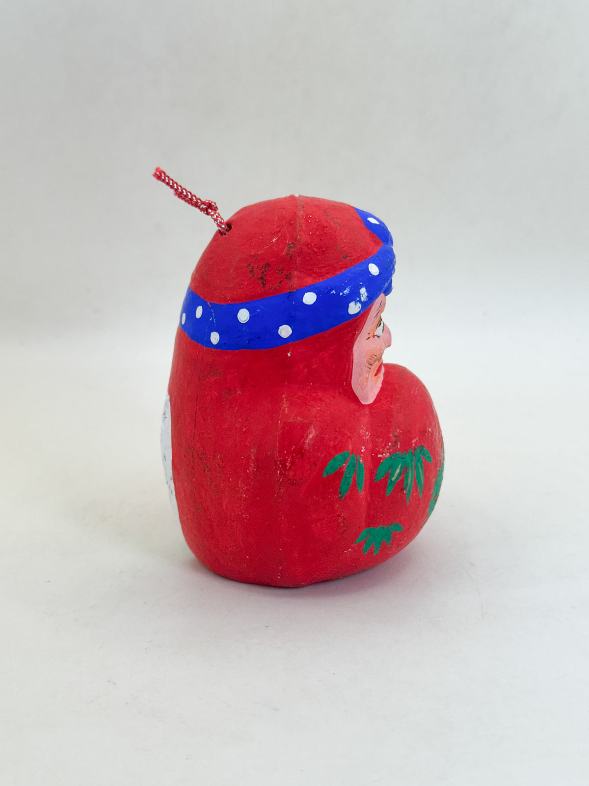 CB327 - Ōmi Daruma Dorei Clay Bell 近江だるま