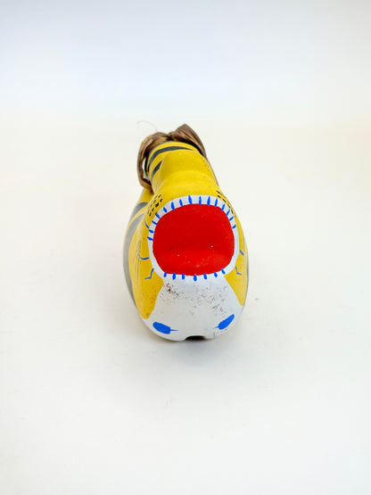 CB144 - Cloche d'argile Dorei du Tigre Nogomi Ningyō のごみ人形