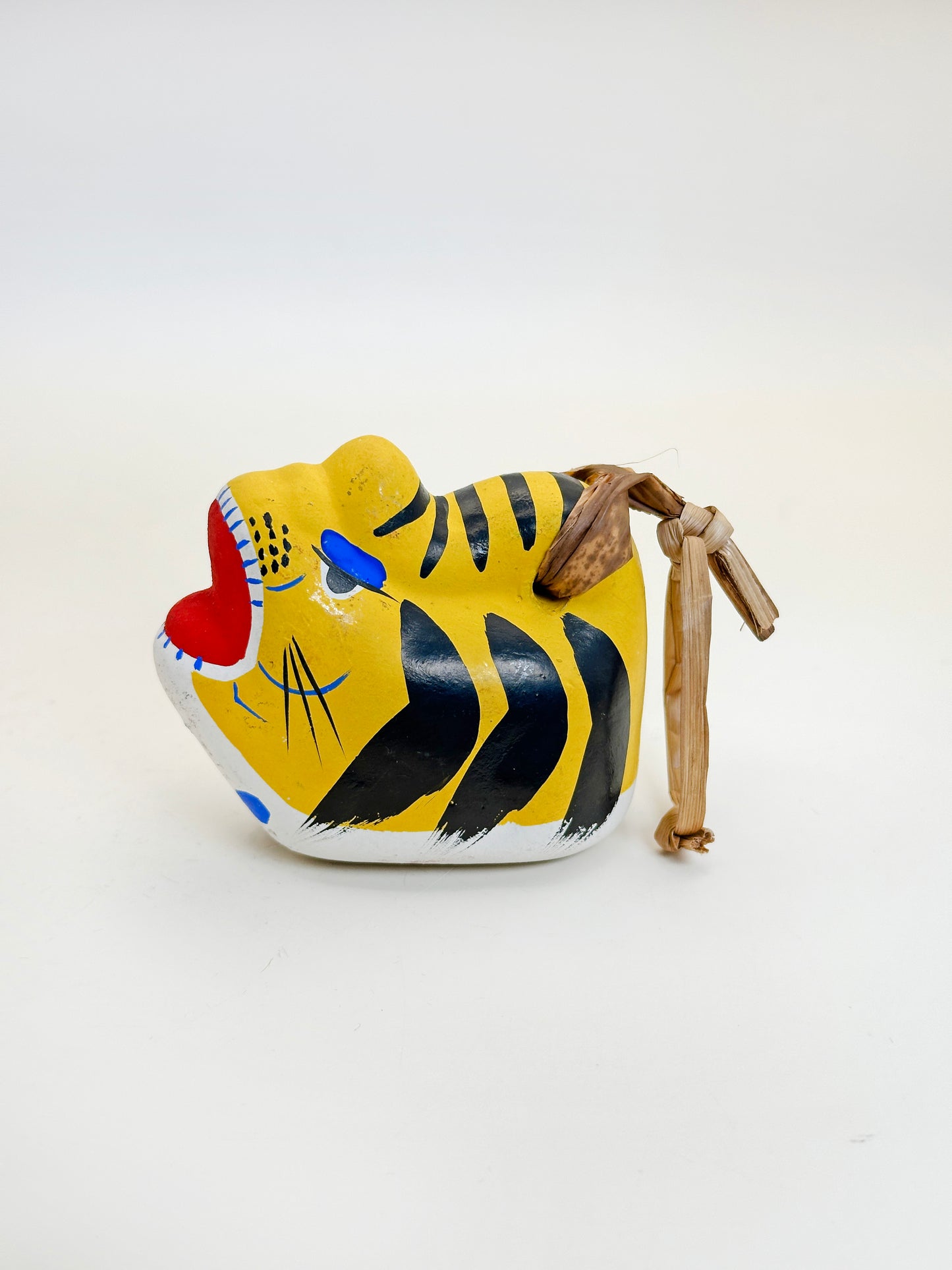 CB144 - Cloche d'argile Dorei du Tigre Nogomi Ningyō のごみ人形