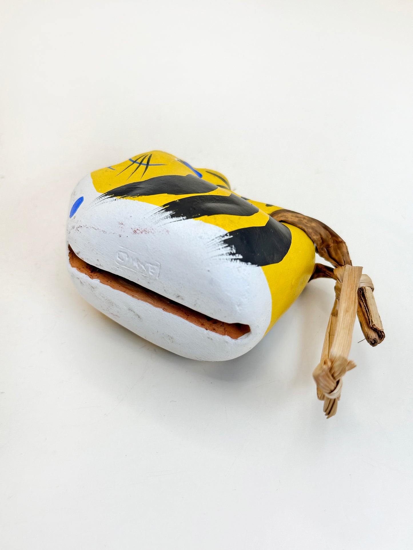 CB144 - Cloche d'argile Dorei du Tigre Nogomi Ningyō のごみ人形