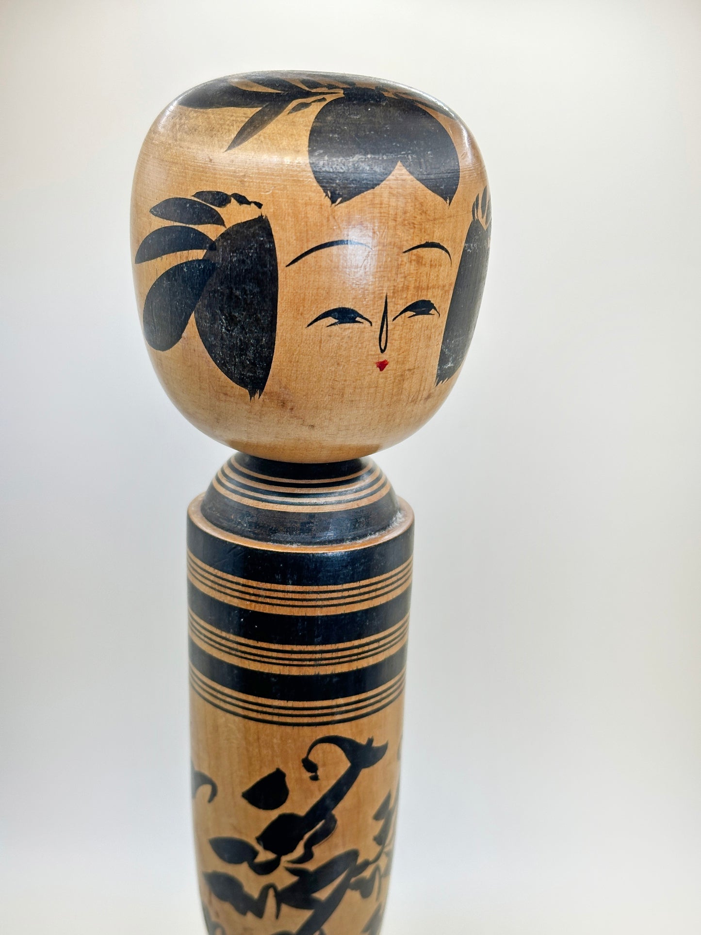 K30022 - Sakunami Kokeshi Kenjiro Hiraga traditionnel 平賀謙次郎