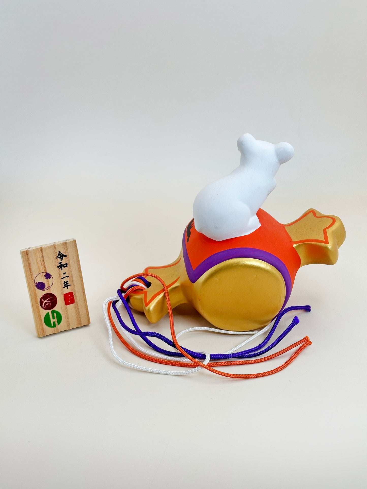 FT299 - Figurine Rat Zodiaque maillet porte-bonheur 打ち出の小槌