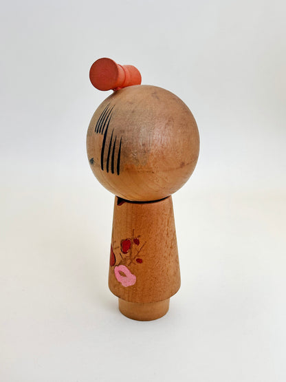 K15111 - Sosaku kokeshi doll of spring 春待ち