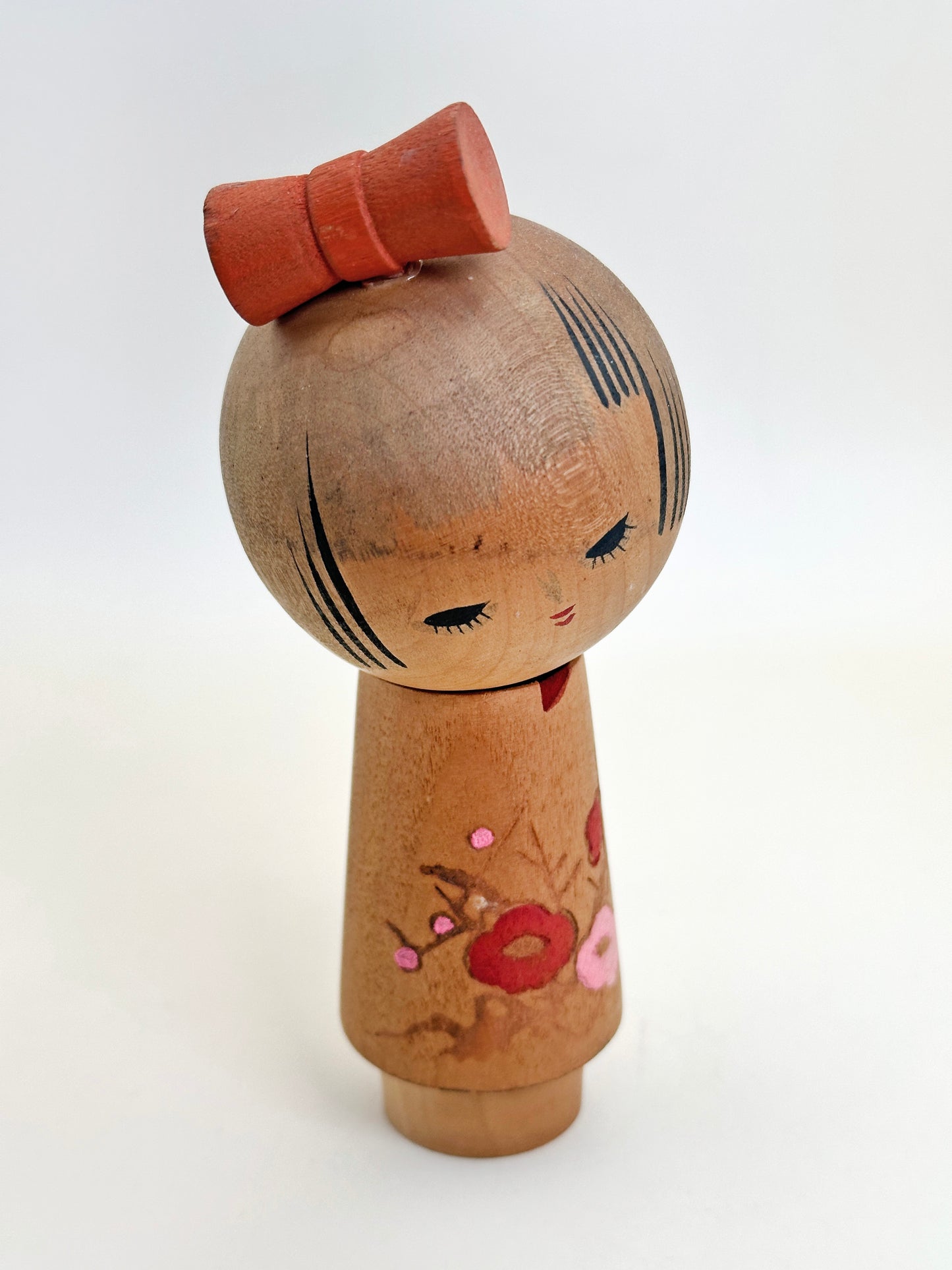 K15111 - Sosaku kokeshi doll of spring 春待ち