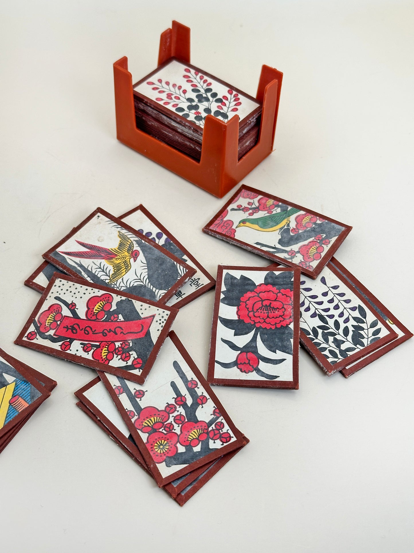 FT300 - Vintage Japanese Hanafuda card game set 花札