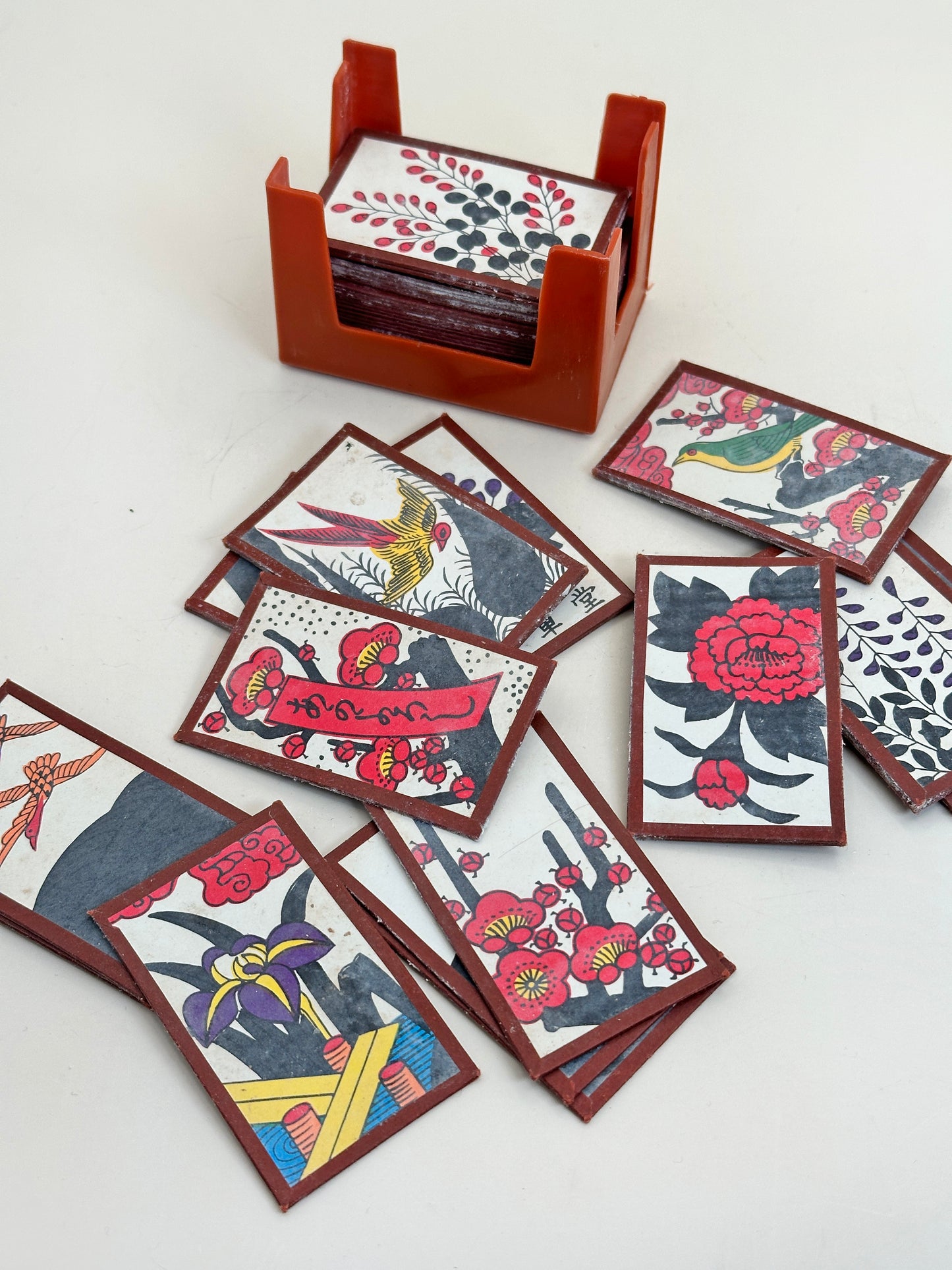 FT300 - Vintage Japanese Hanafuda card game set 花札
