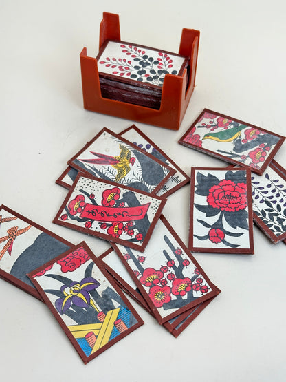 FT300 - Vintage Japanese Hanafuda card game set 花札