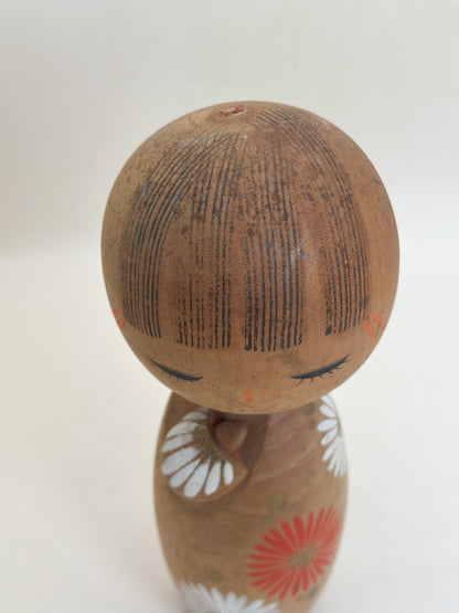 K18180 - Sosaku Kokeshi by Aoki Ryoka 青木蓼華