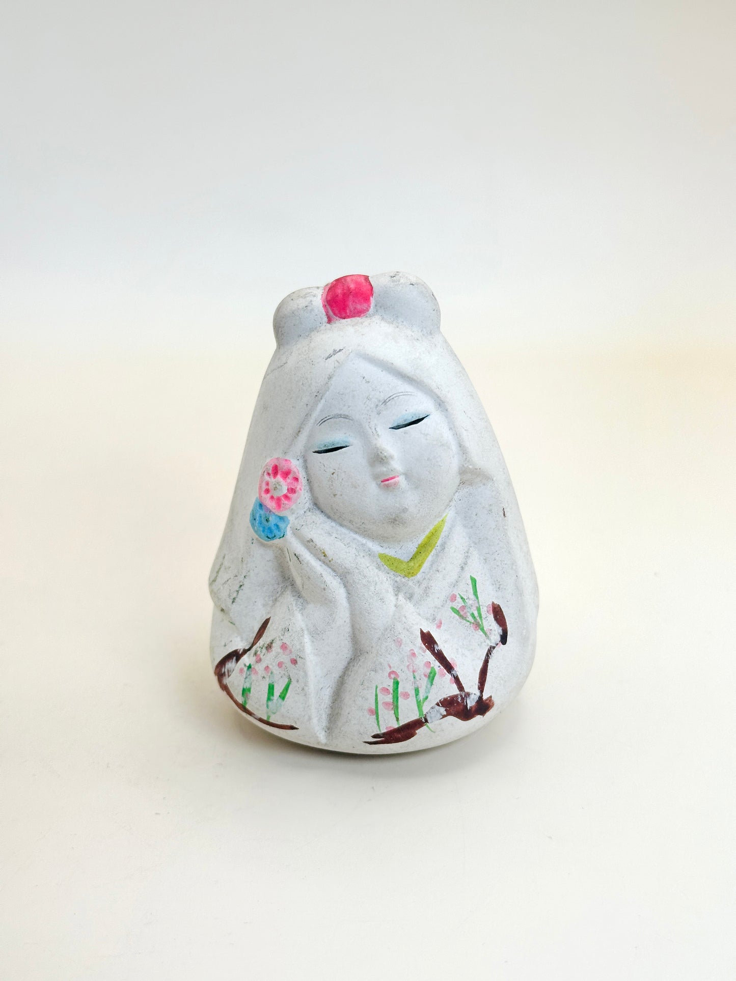 CB148 - Cloche d'argile Dorei Hakata ningyō 博多人形