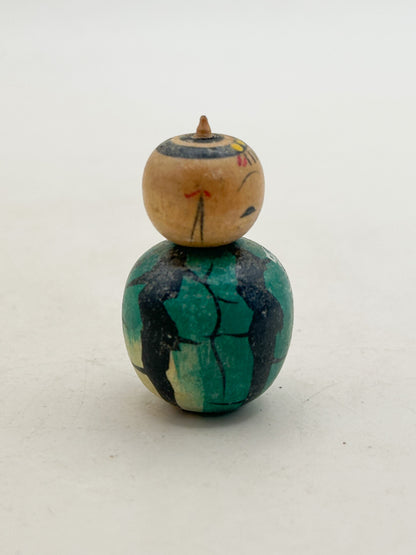 K05083 - Watermelon Kokeshi of Kurobe Suika 黒部西瓜