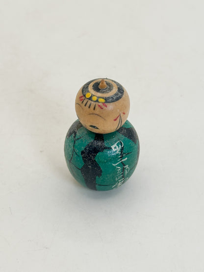 K05083 - Watermelon Kokeshi of Kurobe Suika 黒部西瓜