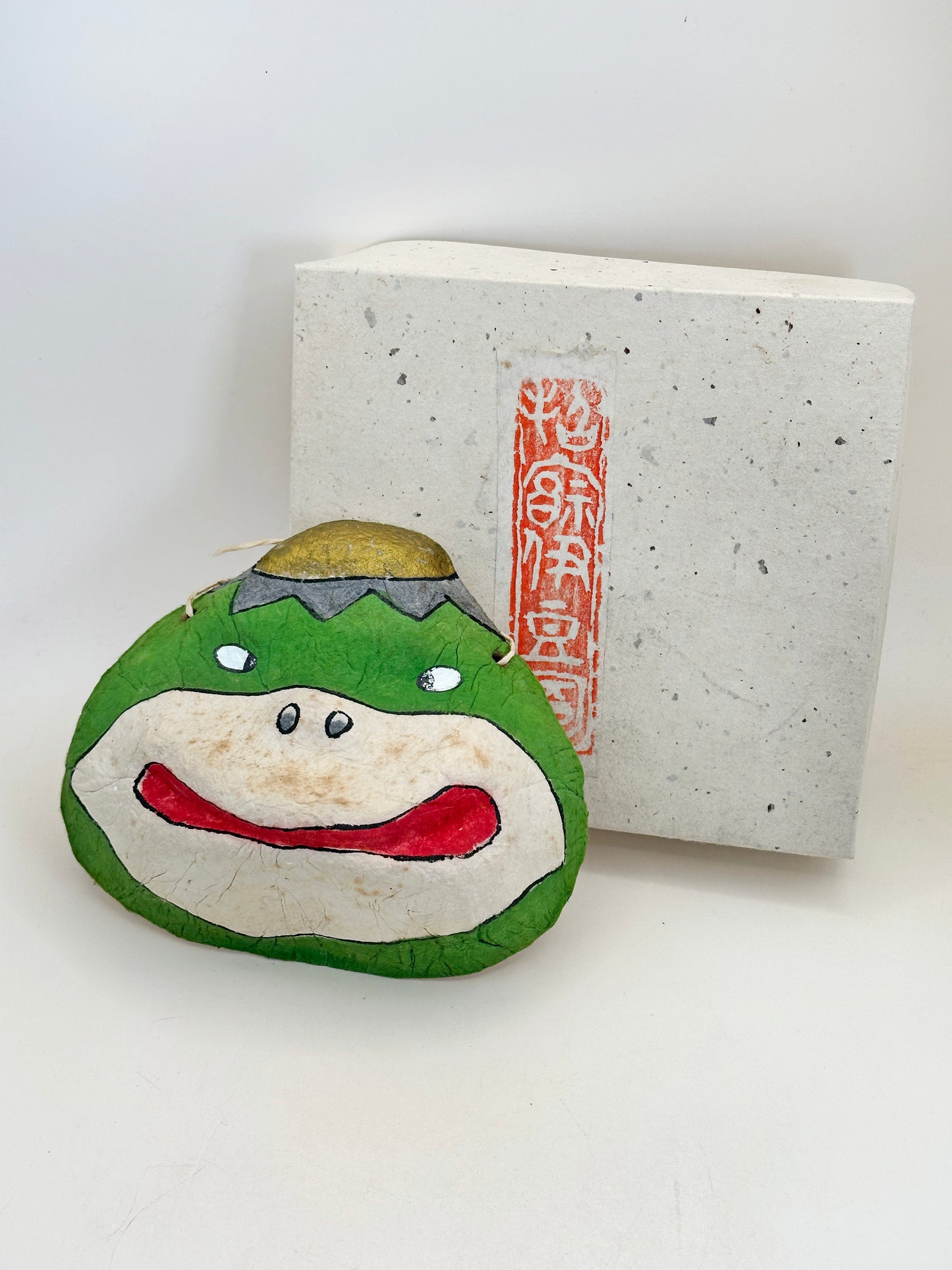 FT306 - Izu Papier-Mâché Kappa Mask 伊豆張子