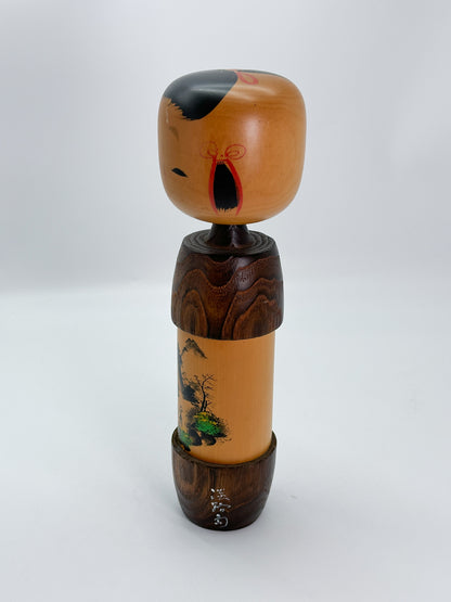 K30102 - Sosaku Kokeshi by Usaburō Okamoto 岡本卯三郎